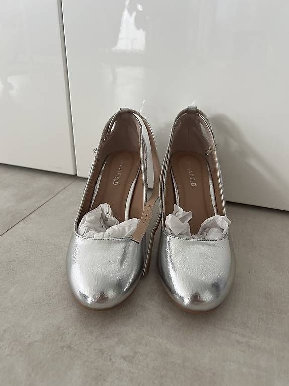 Anna Field Scarpe da donna: Anna Field Silver Heels – Usato da Reinach BL venduto da rai_5qfg 1