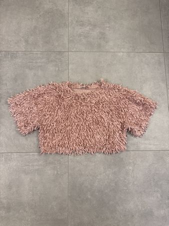 Zara Damen Sommer Pulli, Grösse S, Rosé