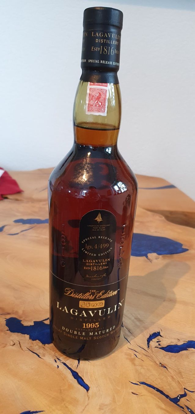 Bevande alcoliche: Whisky 1995 aus sammlung. lagavulin – Nuovo e nell'imballaggio originale da Mammern venduto da Iten-chris 1