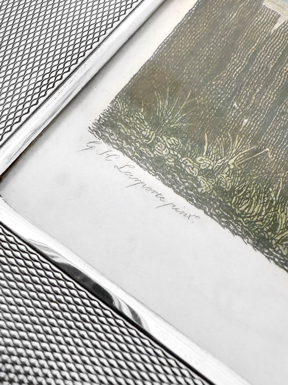 Barattoli: Grosse 800 Silber Box Pferde Motiv – Usato da Luzern venduto da Eukalyptus 7