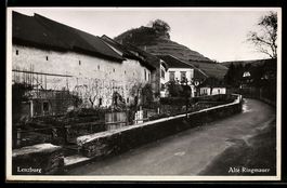 Lenzburg, Strassenpartie bei der alten R