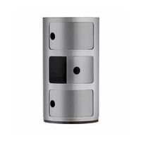 Kartell 4967SI Componibili silber