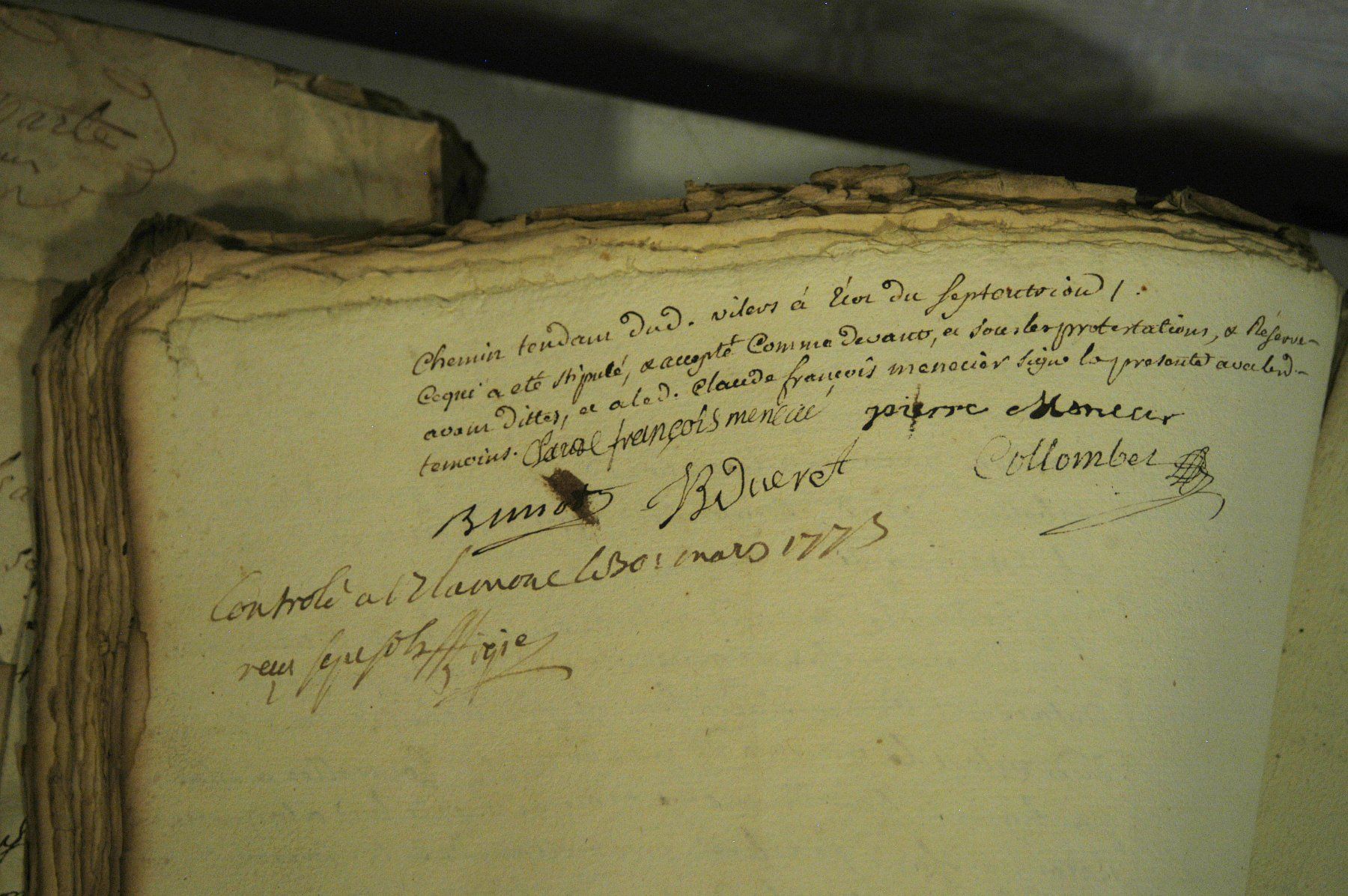 Libri: Alte Handschrift 2 Bücher 1772 Frankreich – Usato da Herisau venduto da Wisen 3