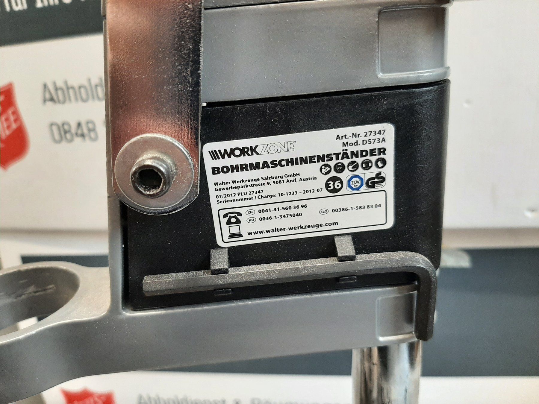 Trapani: Bohrmaschinenständer Workzone D573A – Usato da Zürich venduto da Chrishol 1