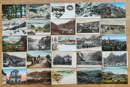 Super Lot, Posten mit 170 kleinformatigen CH Ansichtskarten