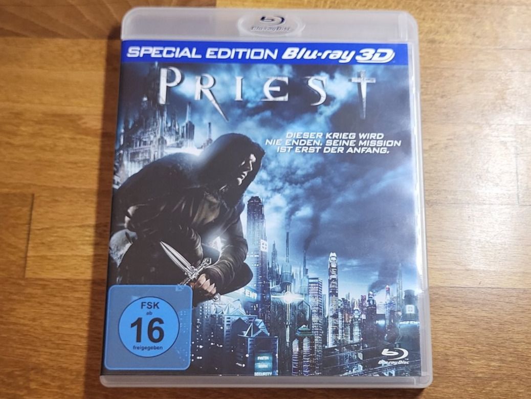 Tutti i DVDs: Priest 3D (2010) RAR – Usato da Pfungen venduto da Whitie