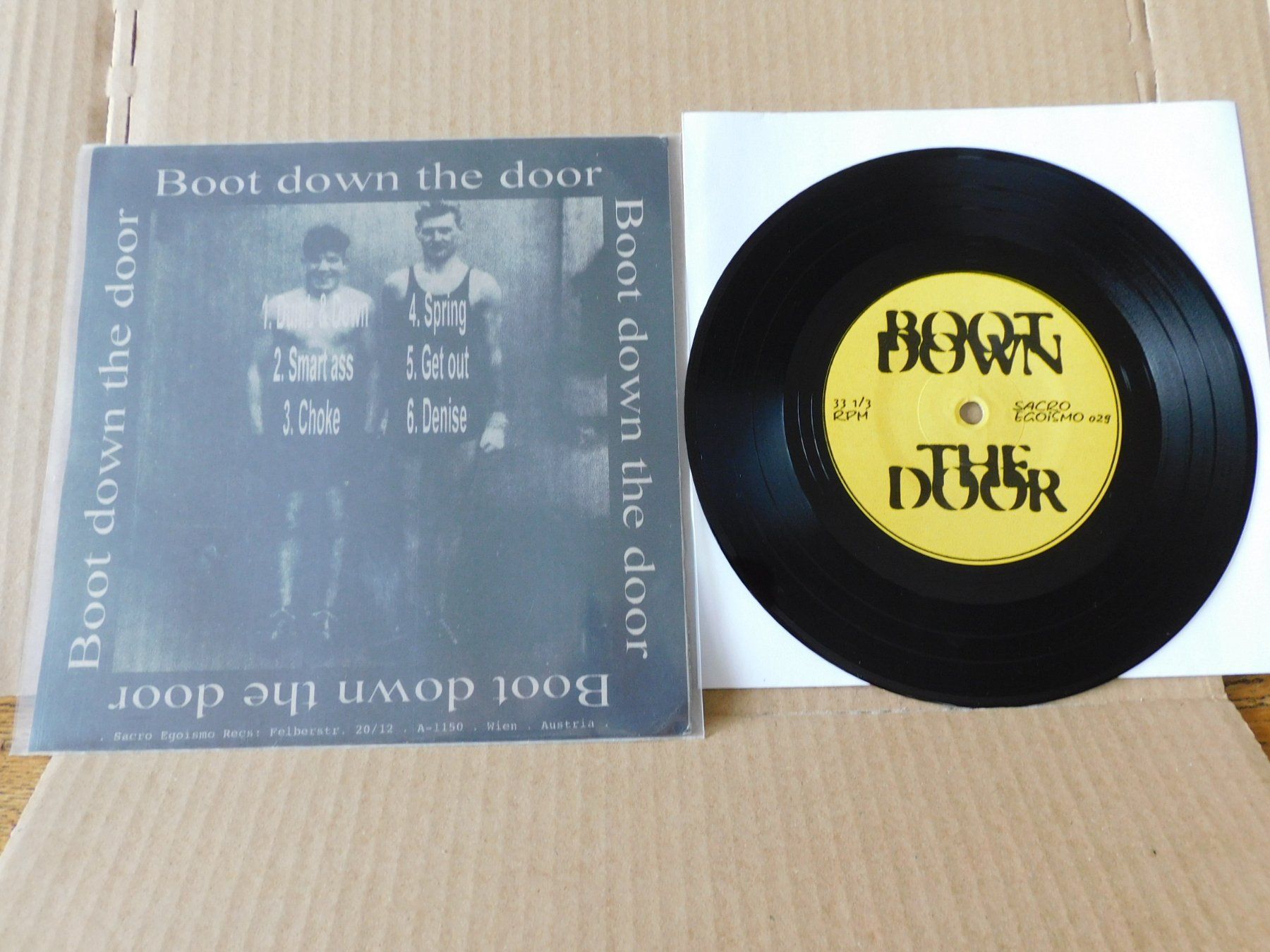 Dischi in vinile: Boot Down The Door – Usato da Emmenbrücke venduto da lamorak 1