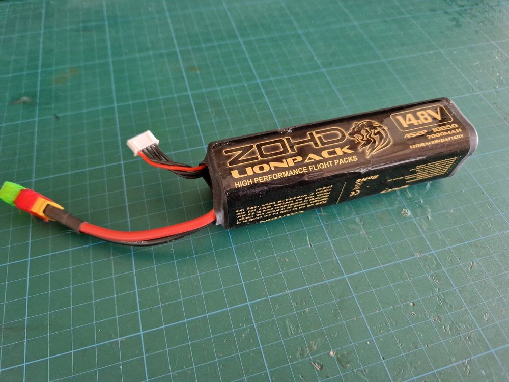 Zohd lionpack 18650 2024 4s2p 7000mah