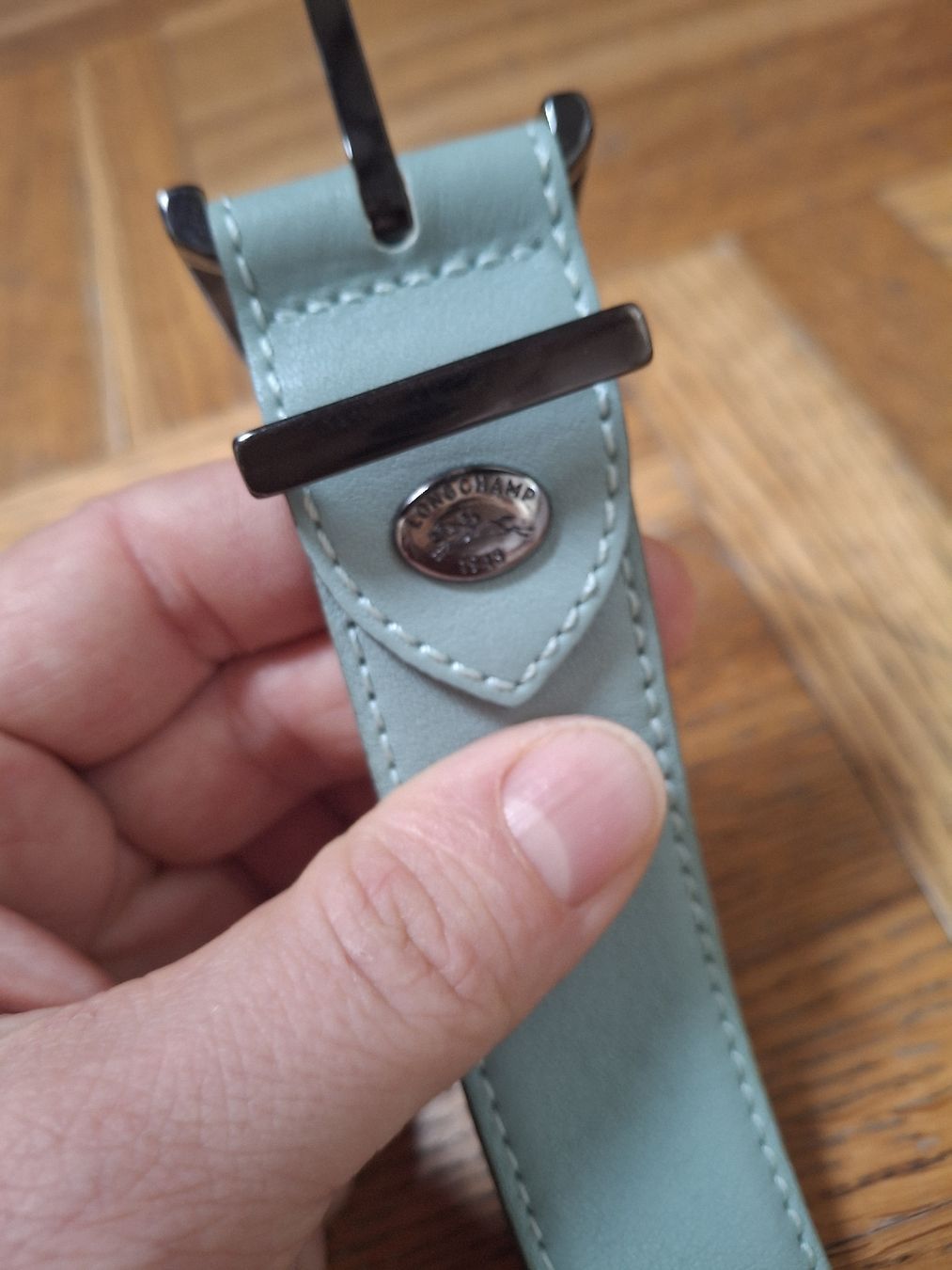 Longchamp Cinture: Toller Longchamp Gürtel Türkis – Nuovo (secondo la descrizione) da Solothurn venduto da Mayla92 1