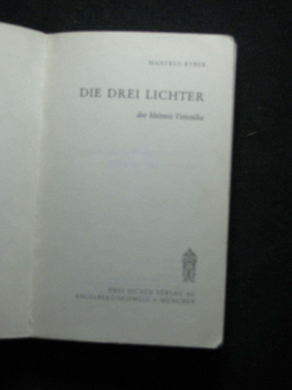 Bücher: Manfred Kyber Die drei Lichter der – Gebraucht aus Reitnau von Zaomir 1