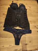 sexy Body mit Spitze und Glizzersteinen 75A