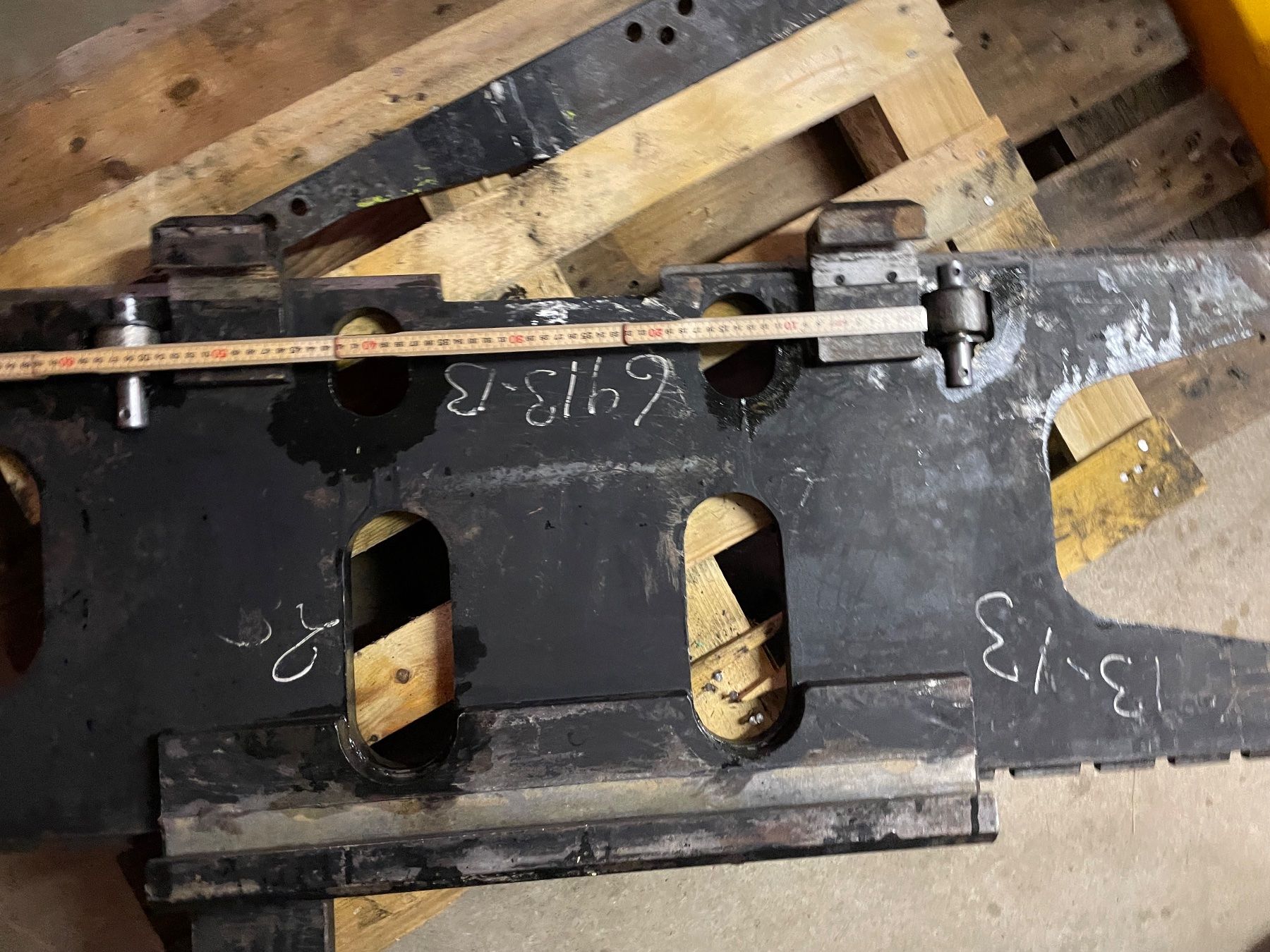Carrelli elevatori e a forche: Seitenschub zu Stapler – Usato da Huttwil venduto da Bolpa 6