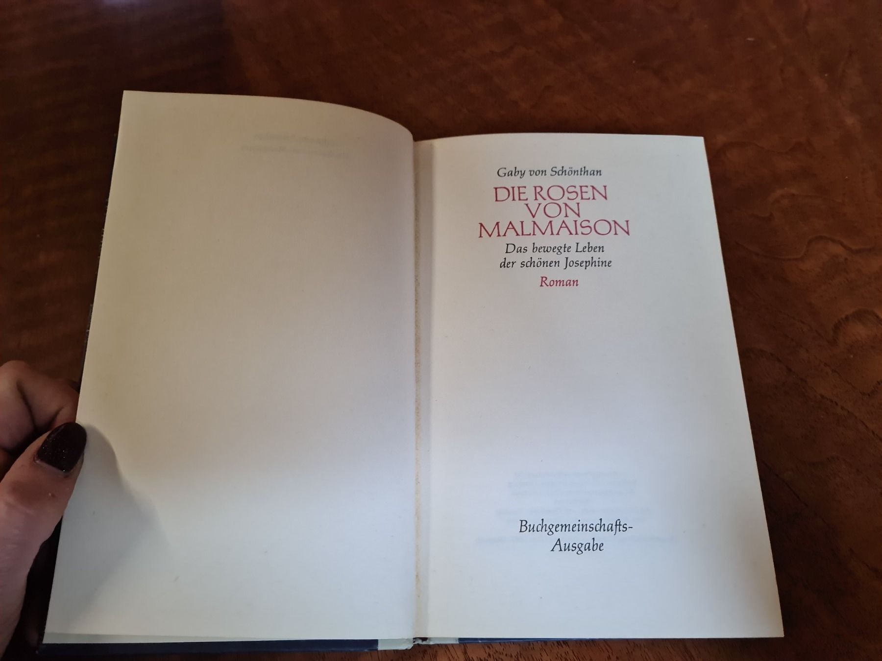 Libri: Die Rosen von Malmaison – Usato da Erstfeld venduto da Mario_boe0 1