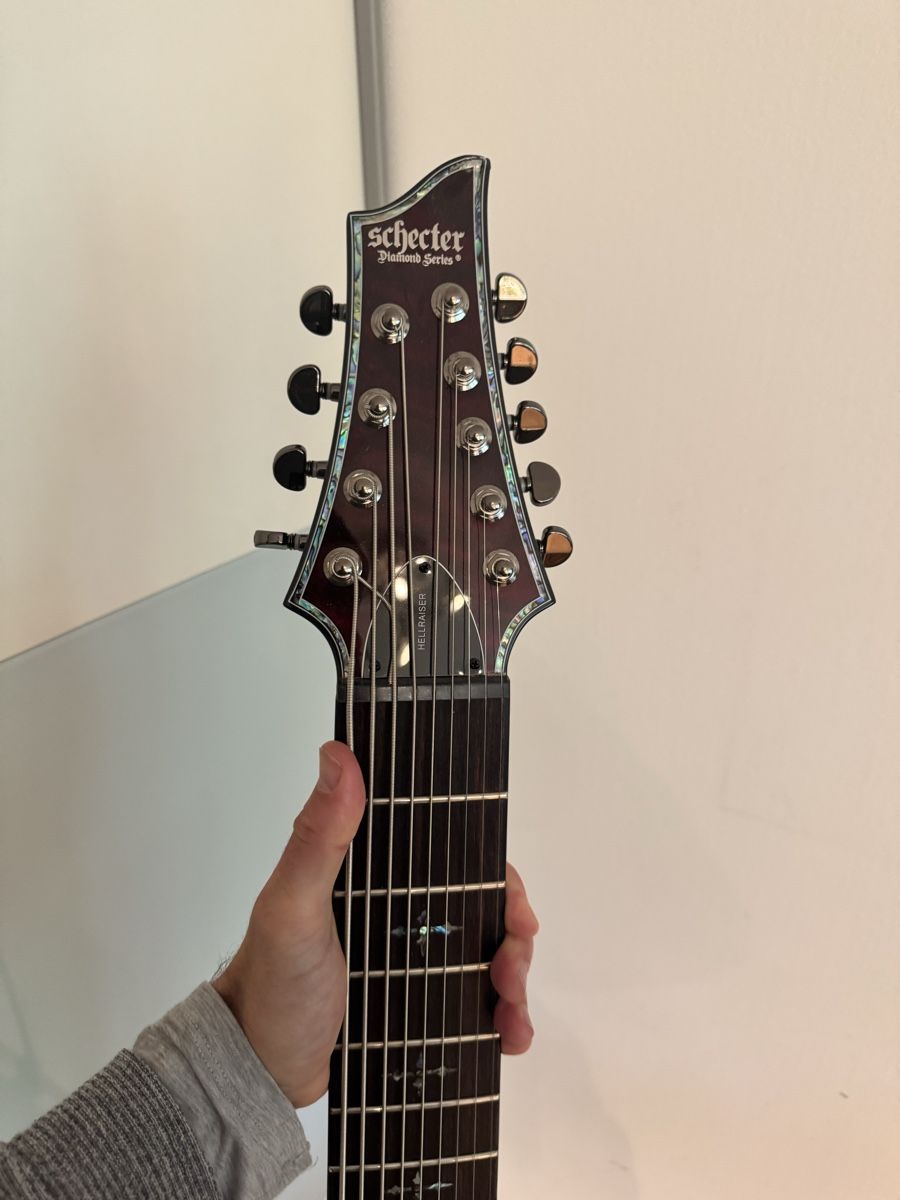 Instruments de musique: Schecter Hellraiser C-9 (black cherry) 9 string – D'occasion à Zürich par plama 1