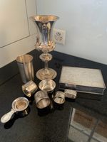 Silber Becher usw....