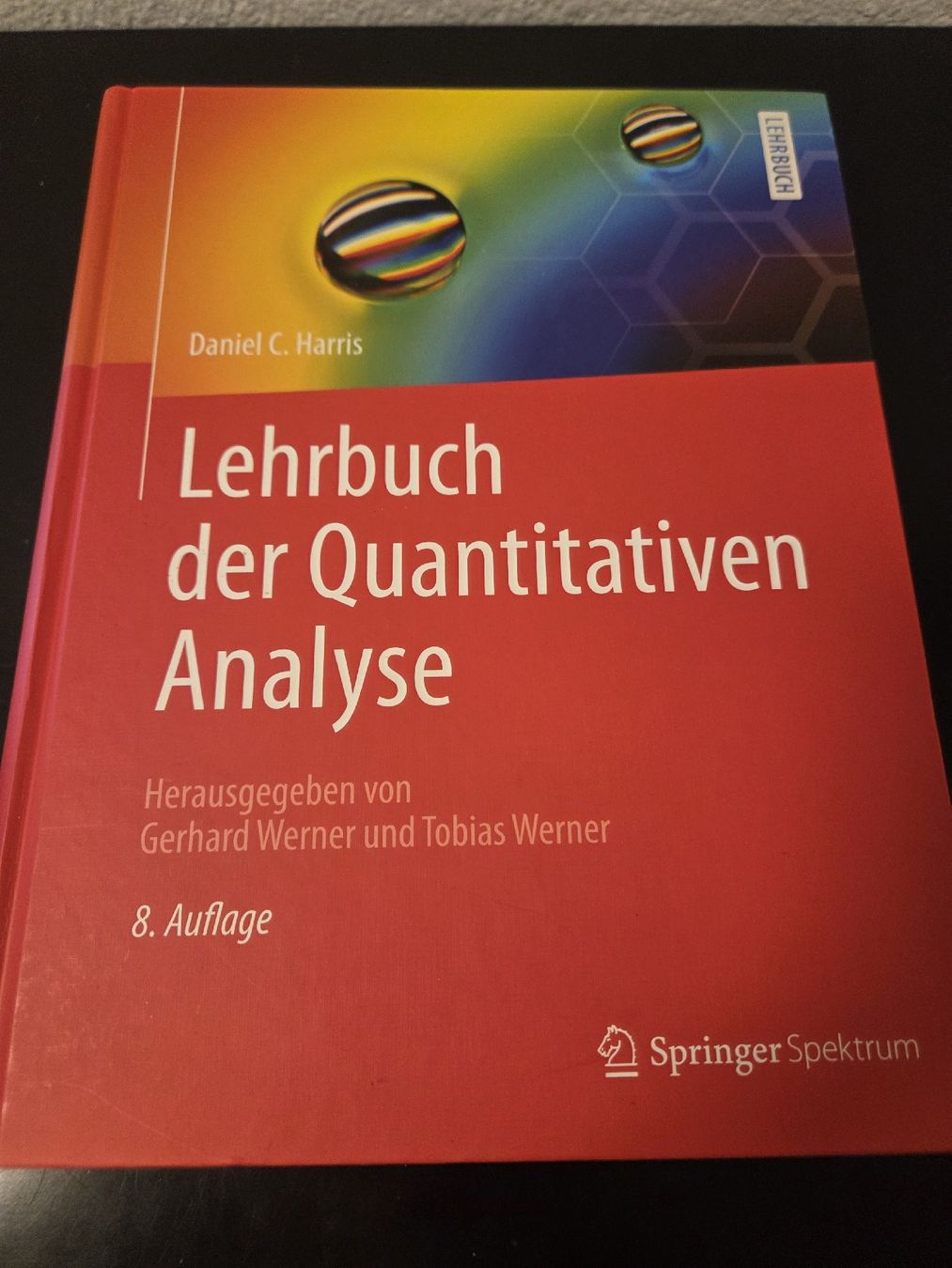 Libri: Lehrbuch der Quantitativen Analyse, Harris, 8. Auflage – Usato da Liestal venduto da Lavandia