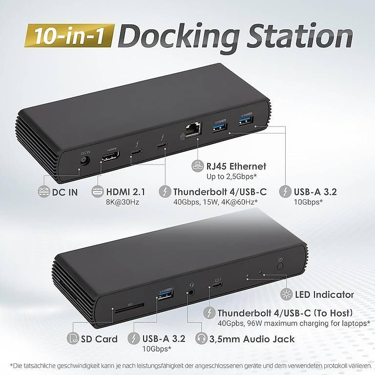 Dockingstation: Thunderbolt 4 Dockingstation – Neu und originalverpackt aus Bern von samir.p 1