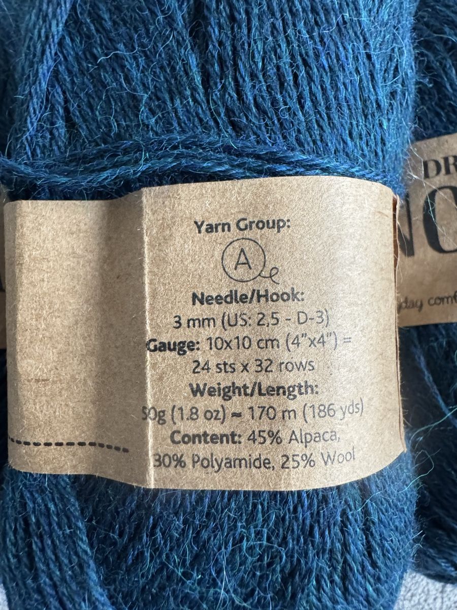 Lana: Strickwolle Drops Nord, 5 Knäuel neu – Nuovo e nell'imballaggio originale da Winterthur venduto da sq2_q8mr 2