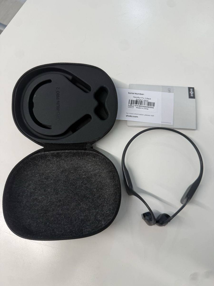 Shokz Cuffie: Shokz OpenRun Pro 2 Noir avec étui + garantie – Usato da Neuchâtel venduto da DadouM 1