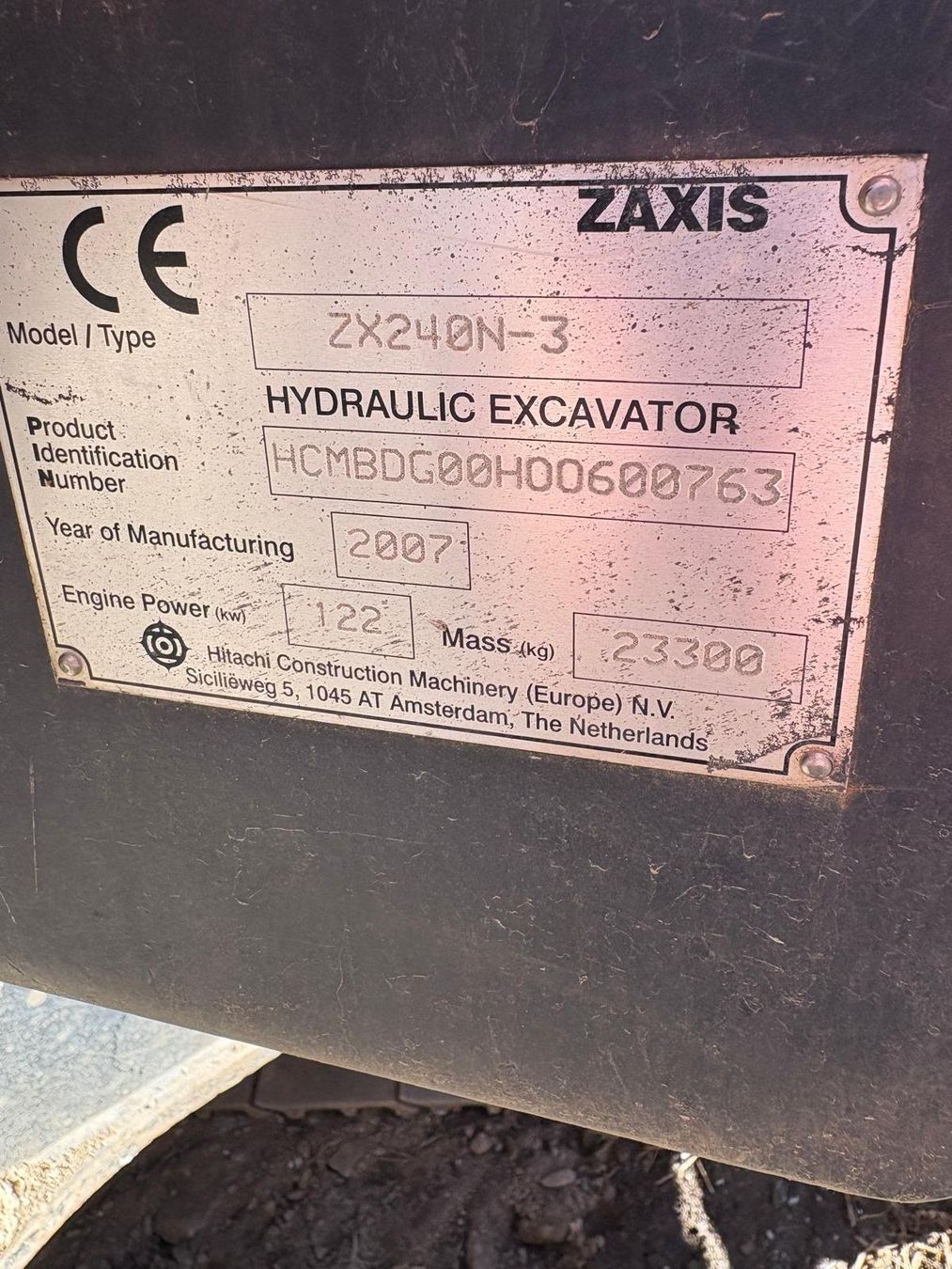 Hitachi Escavatori: Hitachi 240 – Usato da Giornico venduto da dio_zn5d 4