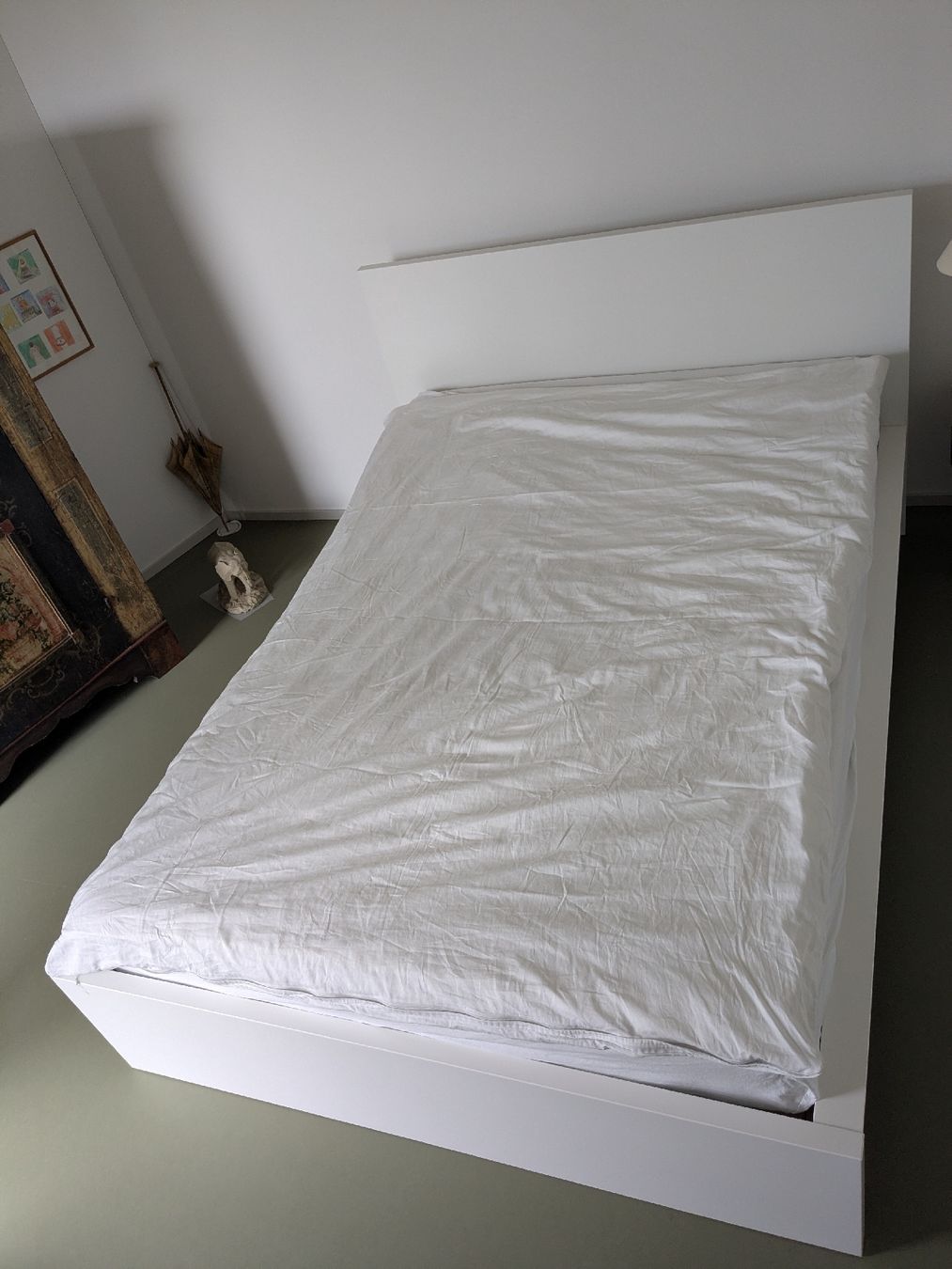 Ikea Letti: Ikea Bett Malm 140 x 200 cm mit Lattenrost – Usato da Zürich venduto da dna_forscher 3