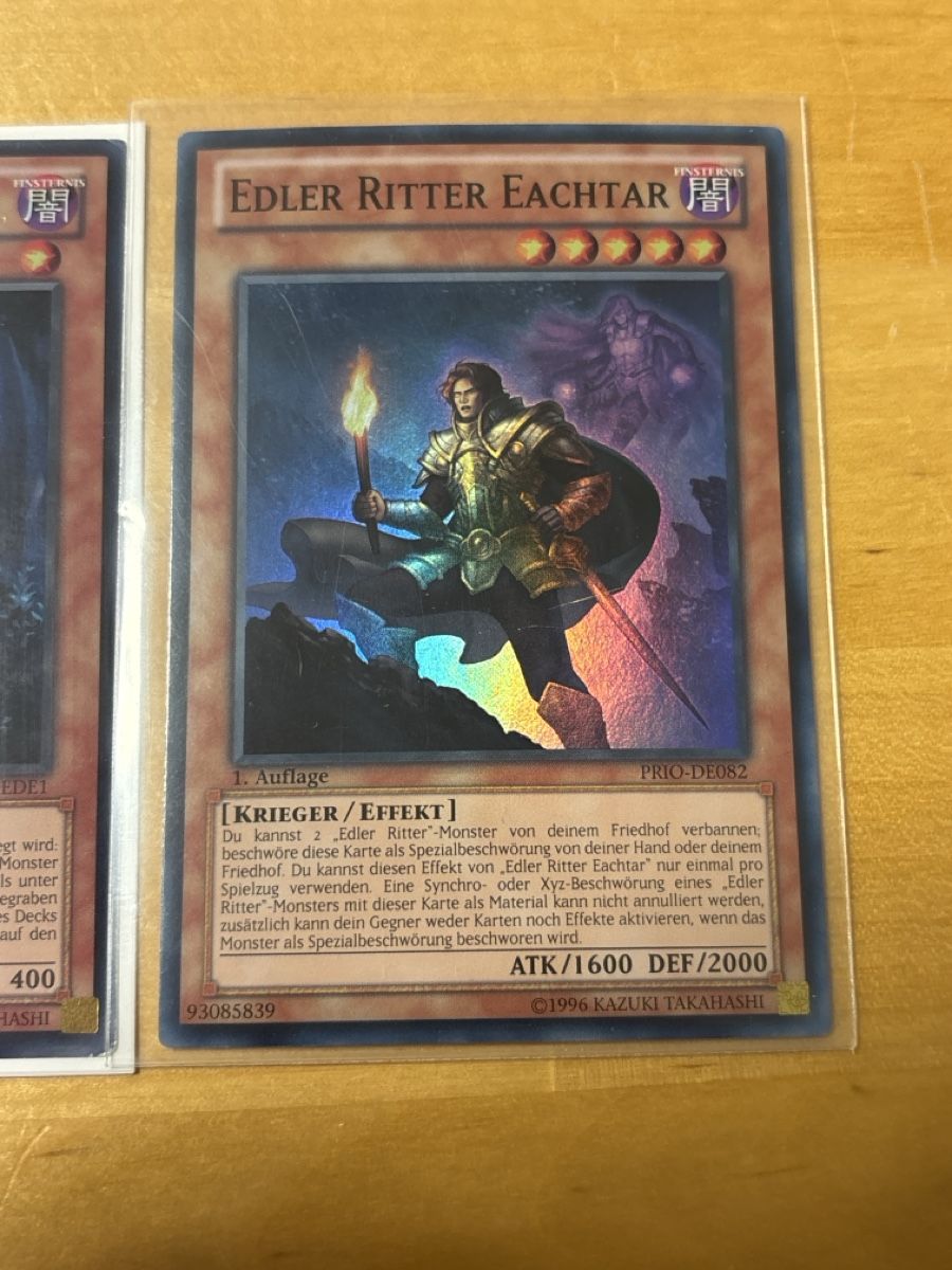 Yugioh Carte collezionabili: Yugioh Karten PRIO-DE 3X – Usato da Speicherschwendi venduto da YugisKartenKammer 3