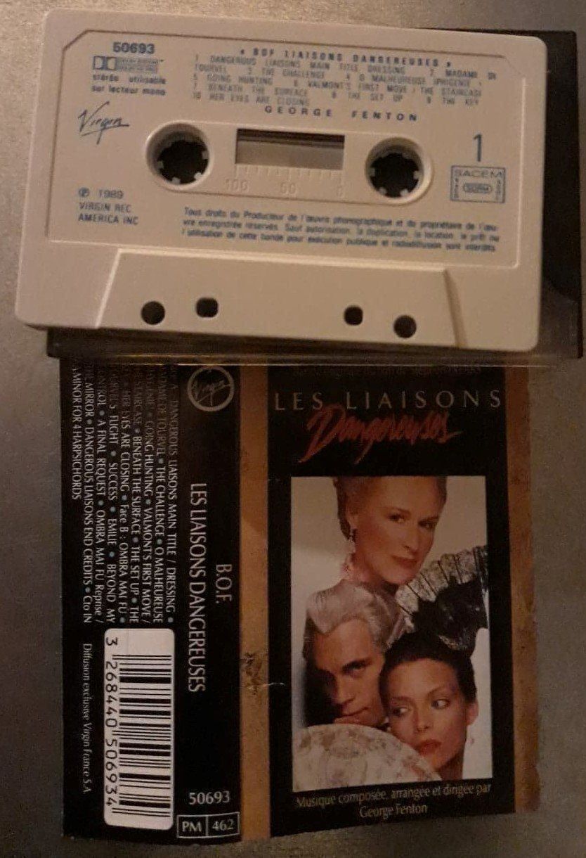 Musicassette: GEORGE FENTON - Dangerous Liaisons - k7 – Usato da Le Locle venduto da PereiraHugo 1