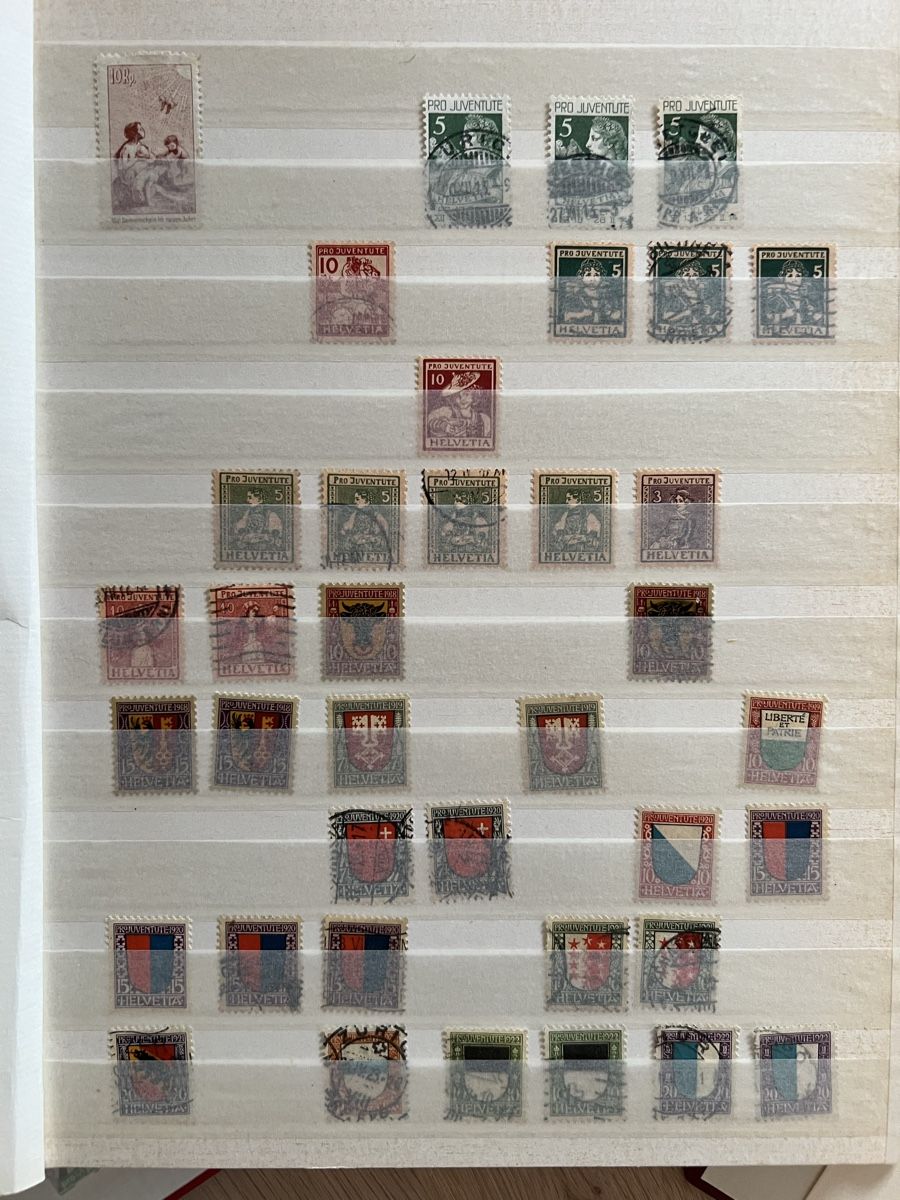 Alle Briefmarken: Toller Posten Pro Juventute – Gebraucht aus Braunau von Desil2511 2