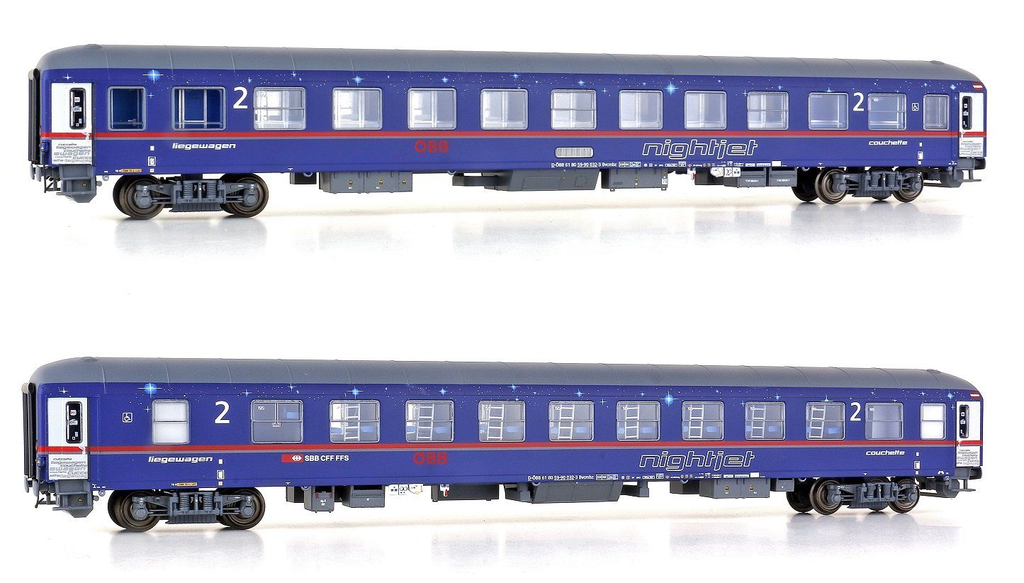 LS Models Modellini di ferrovie: Models World Set MW 2116 DC NEU Nightjet ÖBB/SBB – Nuovo e nell'imballaggio originale da Seedorf BE venduto da asm_82 4
