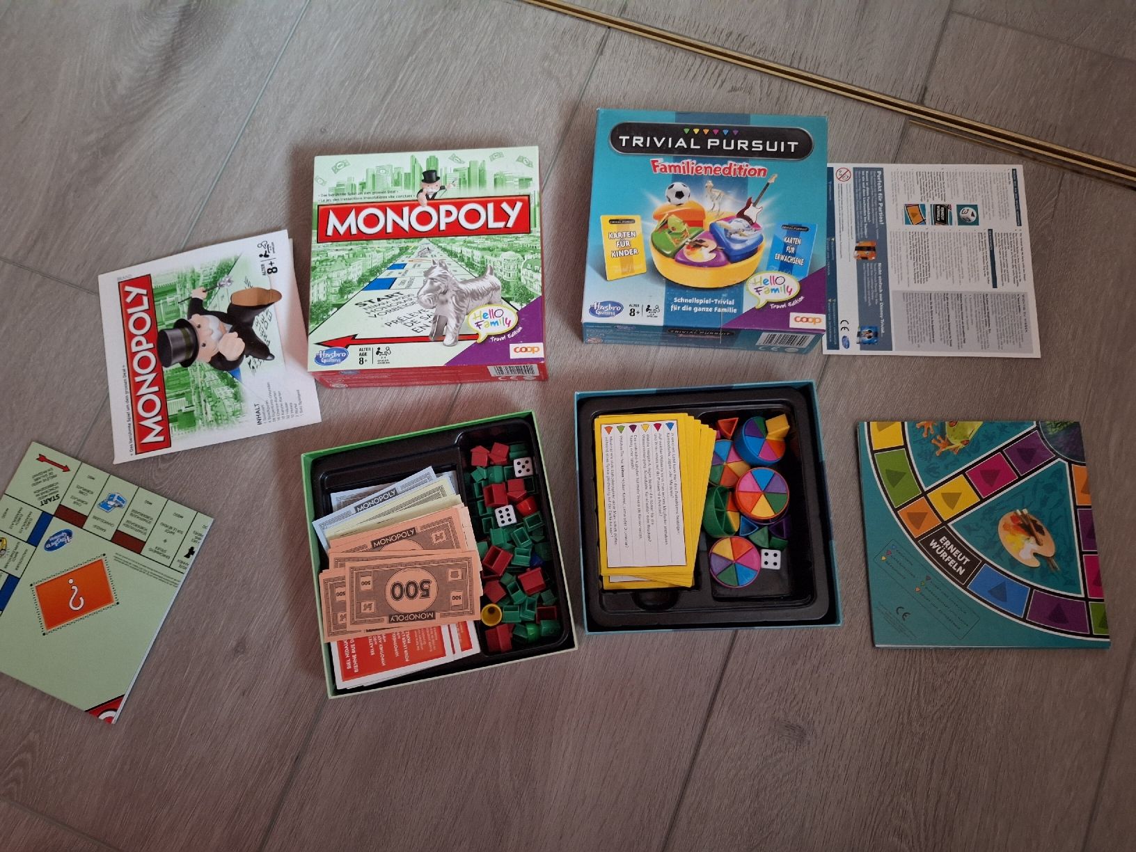 Hasbro Giochi: 2 Familien Spiele – Usato da Niederglatt ZH venduto da Bobsli 2