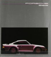 ORIGINAL NEUWAGEN PROSPEKT | PORSCHE 959 | AB 09.1985 - DE