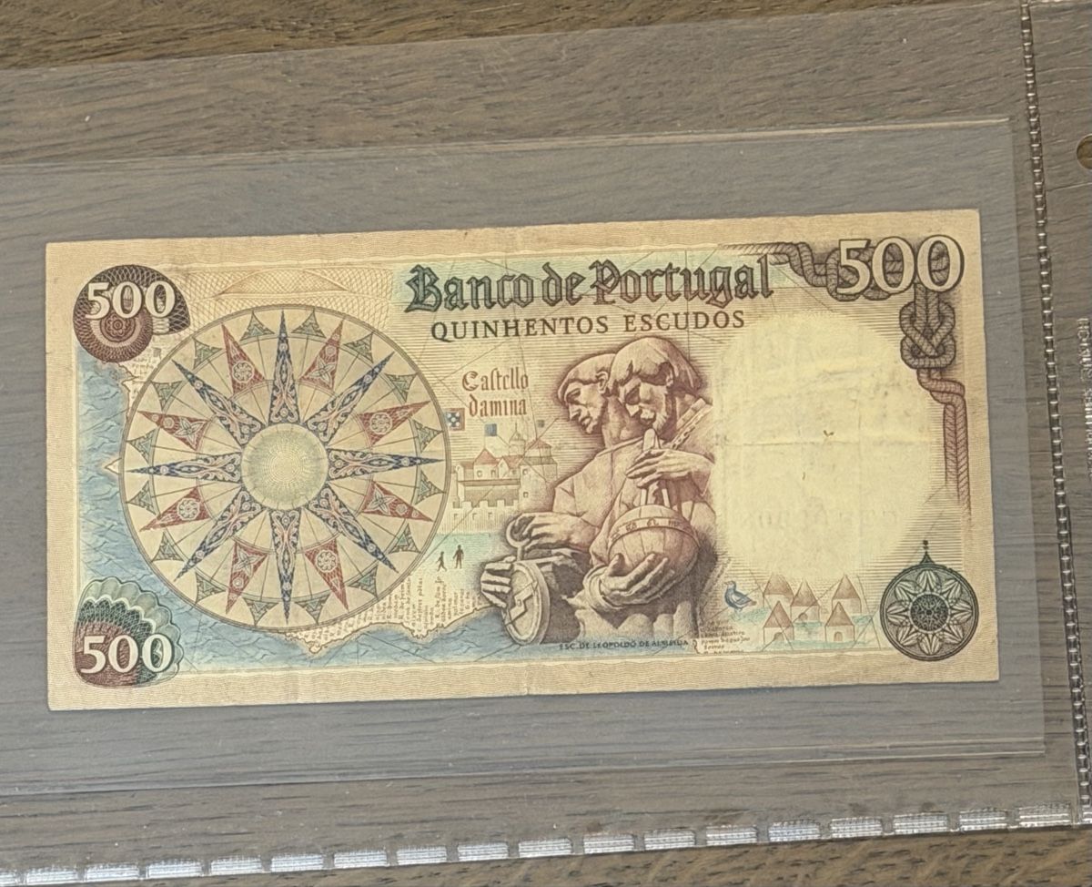 Banconote: Billet 500 escudos 25 janvier 1966 – Usato da SION venduto da MARCO-P-SION 1
