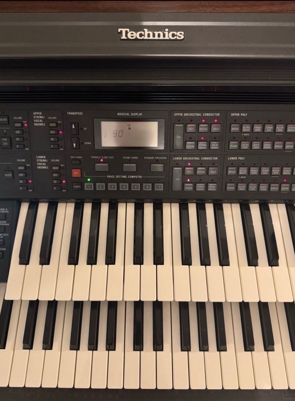 Technics Strumenti musicali: Technics SX GX-5 Orgel – Usato da Ottikon b.Kemptth. venduto da alde76 7