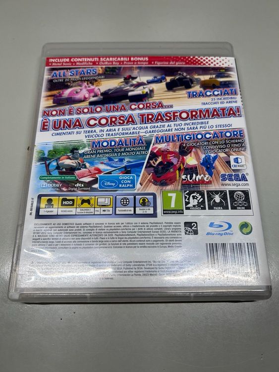 Sonic All-Star Racing Transformed Nintendo Wii U Pal Ita - Il Livello Segreto