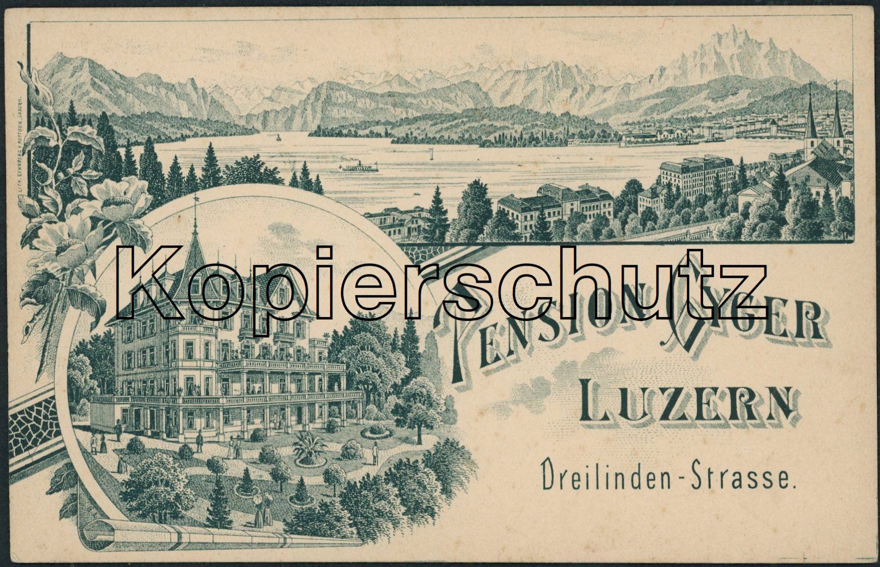 Cartoline postali: LUS Luzern - Litho – Nuovo (secondo la descrizione) da Schindellegi venduto da Jonathan77