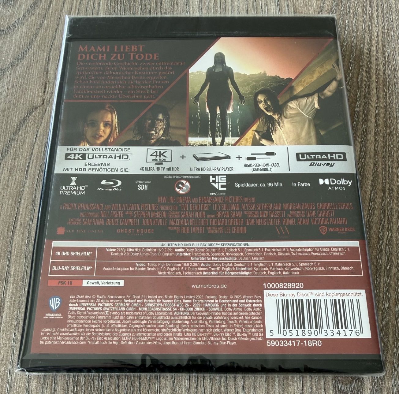 Tutti i DVDs: Evil Dead Rise UHD / 4K – Nuovo e nell'imballaggio originale da Malters venduto da starfighter01 1