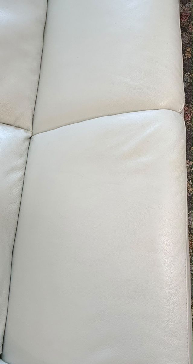 Sofas: Echt Leder sofa Weiss 3+2 Personen – Gebraucht aus Therwil von h96_9qrs 3