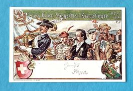 Kreuzlingen - Kantonales Sängerfest - 1904