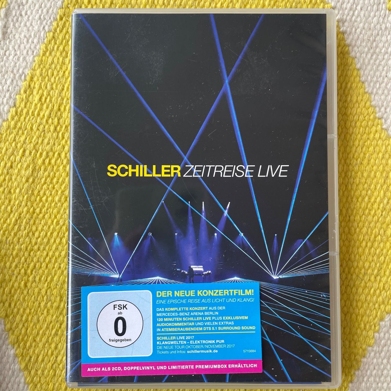 Alle DVDs: SCHILLER-DVD ZEITREISE LIVE – Gebraucht aus Rorschacherberg von CD-Roli