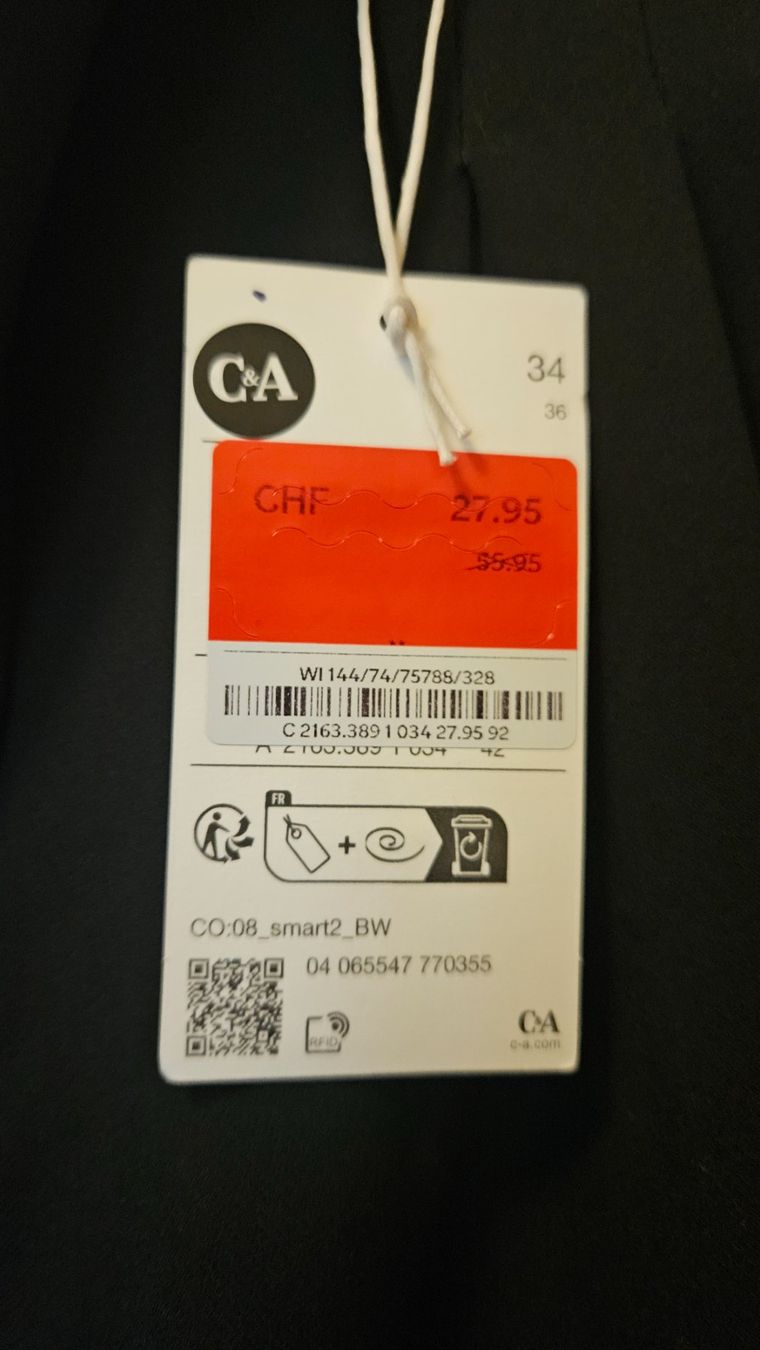 C&A Pantaloni: Pantaloni C&A tg.34 nuovi – Nuovo (secondo la descrizione) da Melano venduto da H-Sara 3