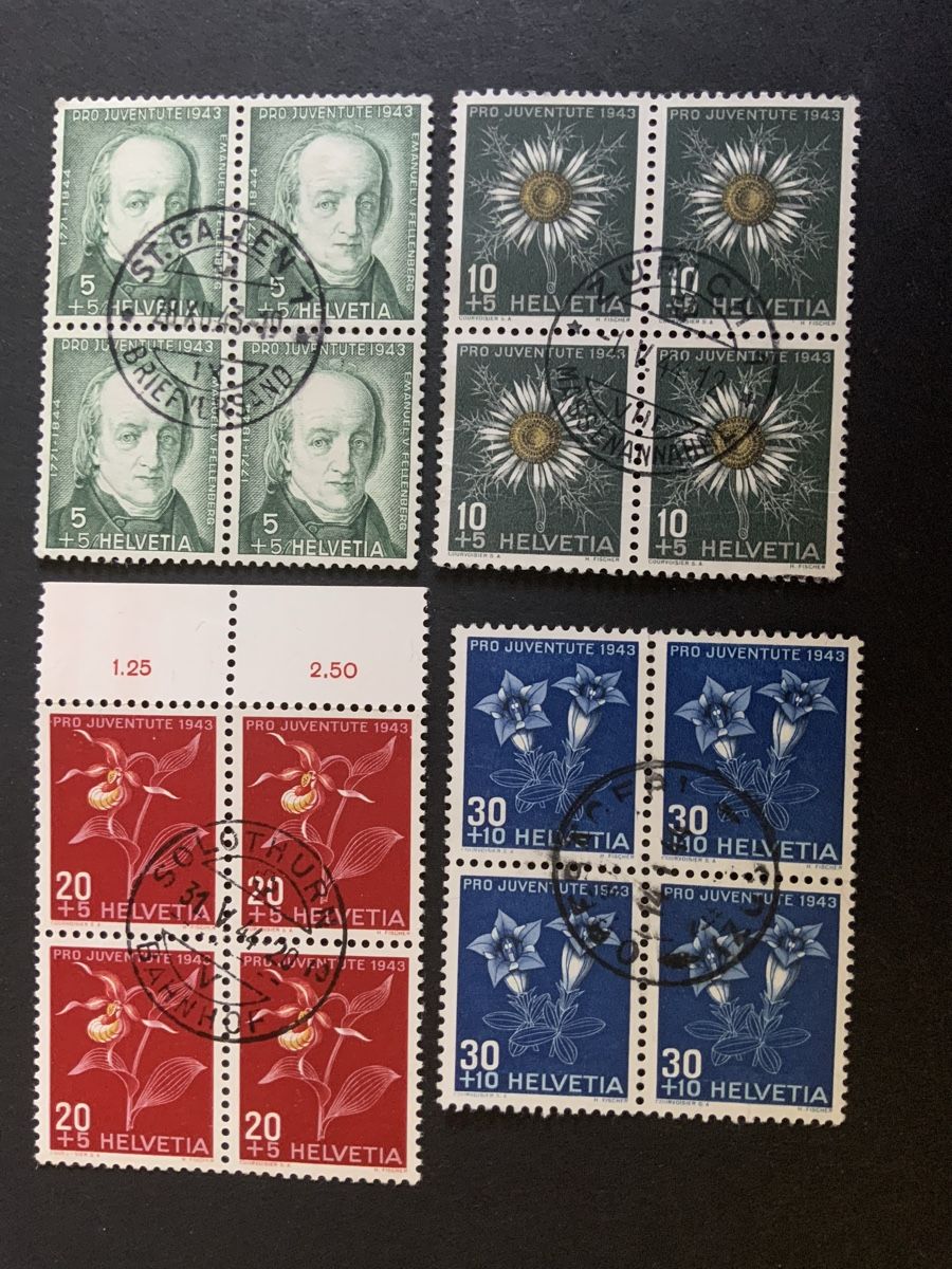 Alle Briefmarken: Juventute – Gebraucht aus Binningen von chr_cr5n