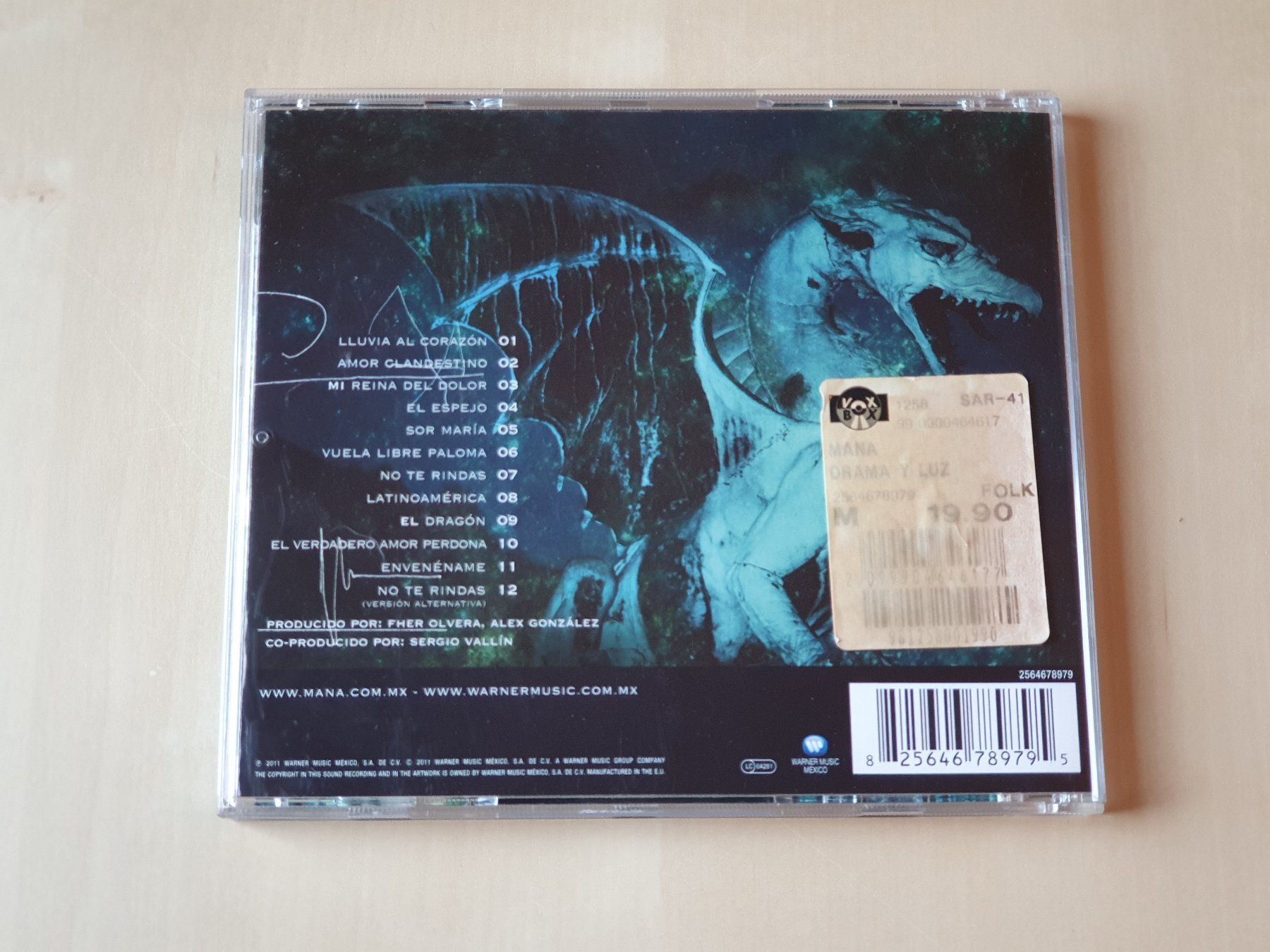 CDs: Mana Drama Y Luz – Gebraucht aus Stansstad von collectorsshop 1