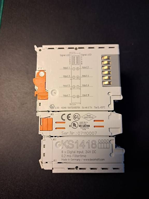 Beckhoff Composants électroniques: Beckhoff KS1418 8 x Digital Input – D'occasion à Oekingen par eagle89 1