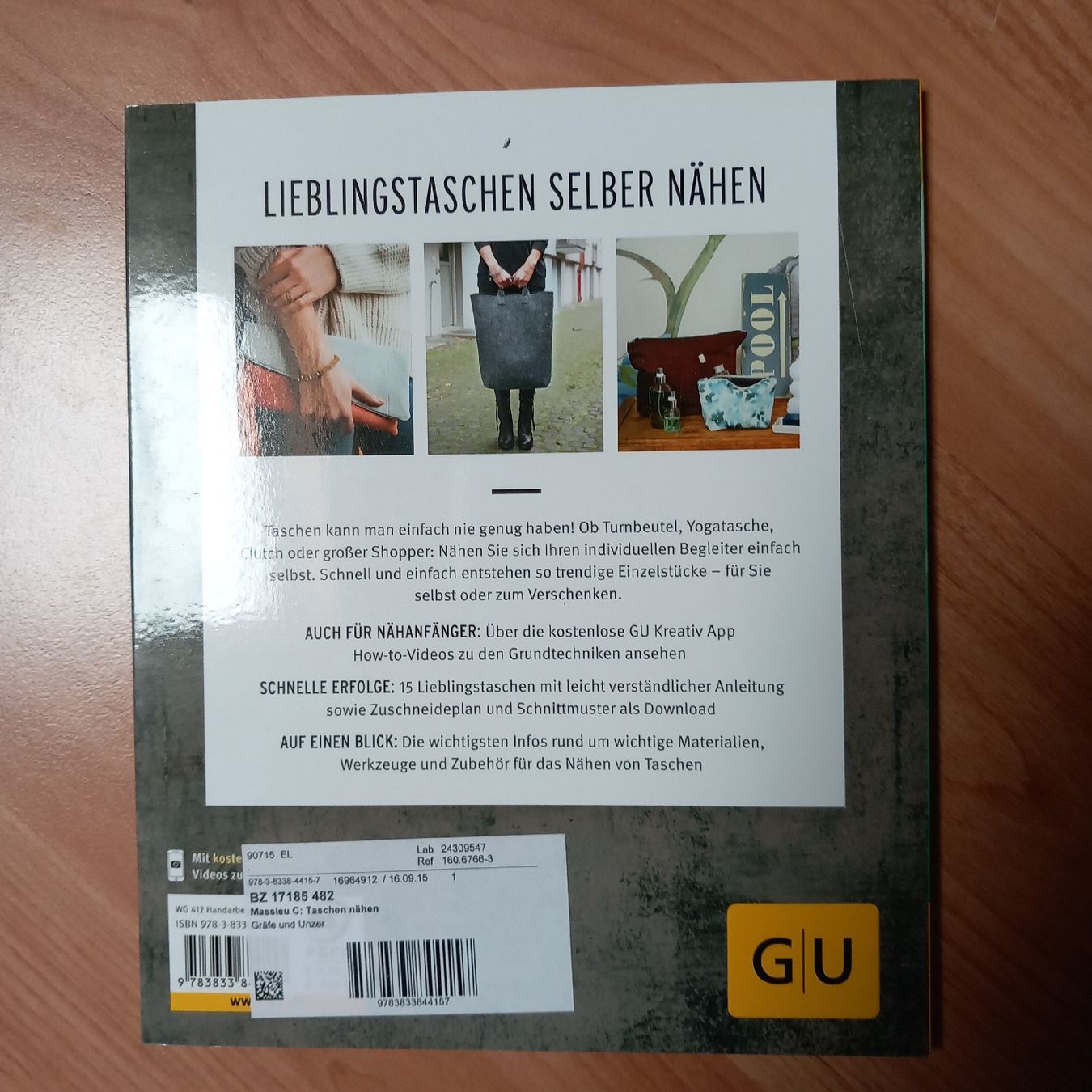 Libri:  Taschen nähen, Neues Buch  – Nuovo (secondo la descrizione) da Näfels venduto da gil_sindamel 1
