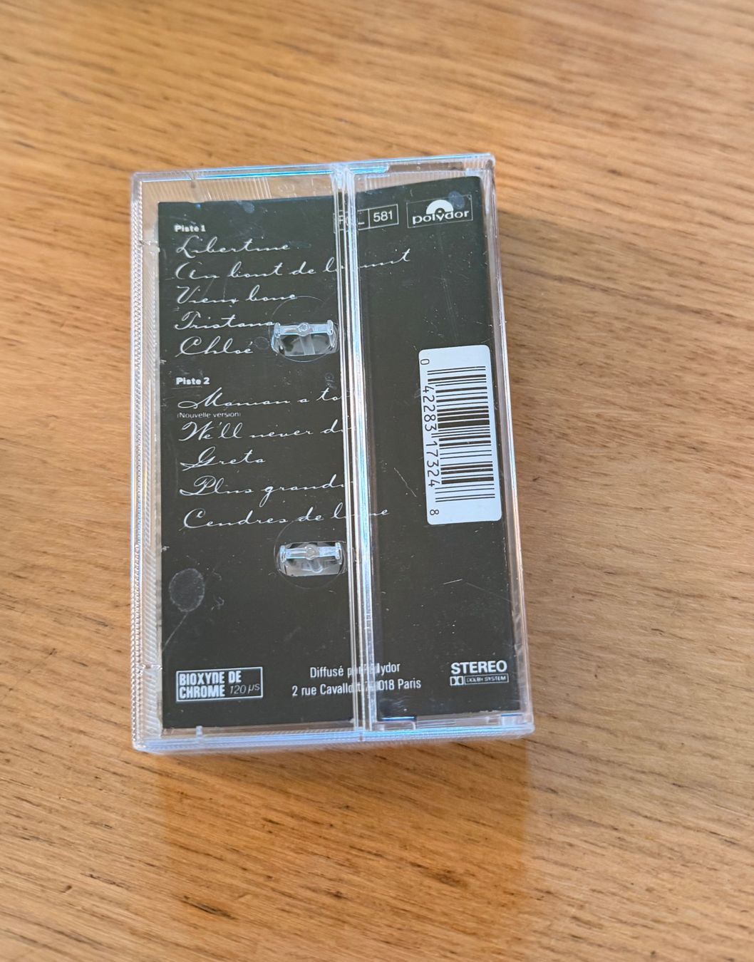 Musicassette: MYLENE FARMER Cendres de lune K7 – Usato da Lausanne venduto da davzic 1