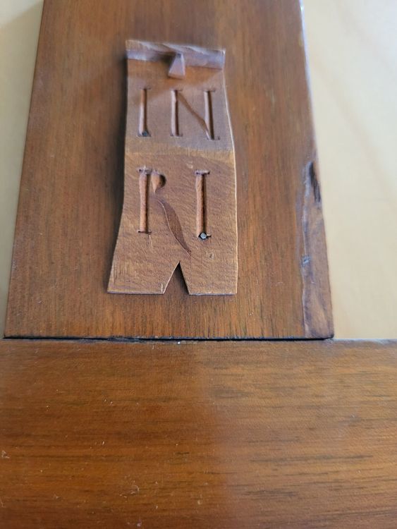 Achat-Kreuz-Anhänger Aus Holz – 10 Mm, Schwarz, Ca. 40 Cm Strang, Zum Basteln Von Armbändern