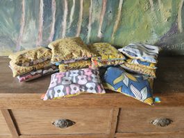 Coussin balles d'épeautre-lavande à chauffer détente relax