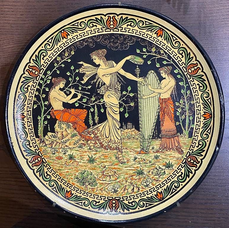 Teller: 4 Piatti decorativi divinità greche – Gebraucht aus Castel San Pietro von sab_lj2d