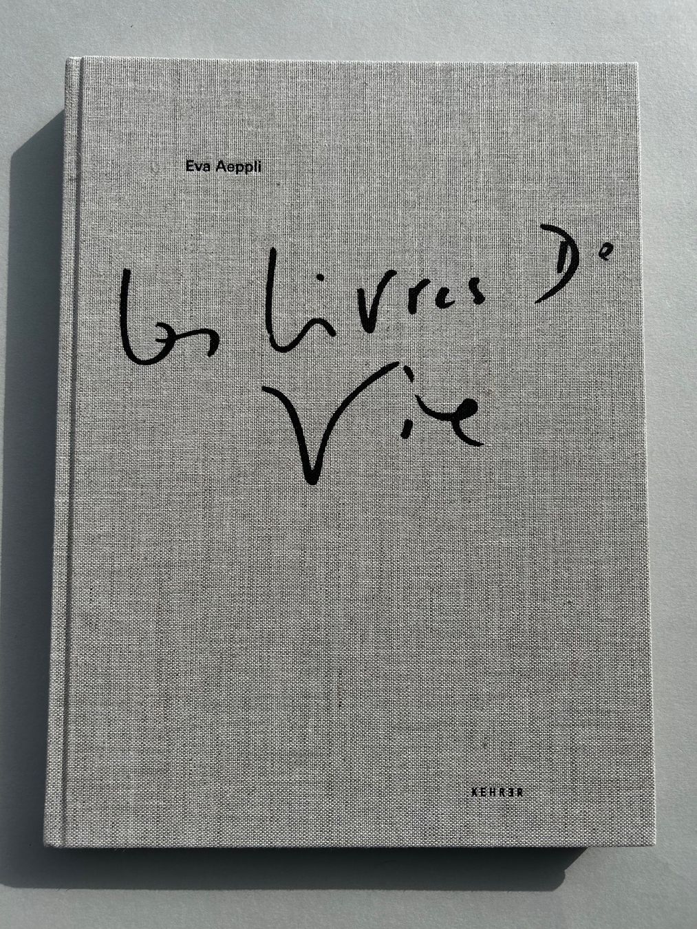 Libri: Eva Aeppli  Kunstkatalog "Le livres De Vie" – Usato da Zürich venduto da Coffeetable88