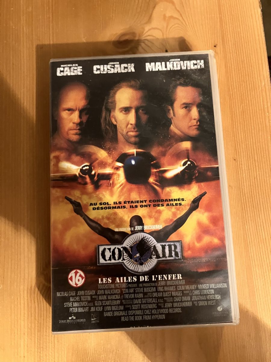 Tutti i VHS: Con Air VHS – Usato da Pully venduto da yan_w5mm